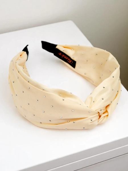 Royalfashion Opaska do włosów z cyrkoniami Shine Twist