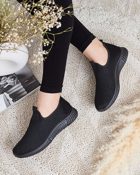 Buty sportowe damskie z materiału Agafia