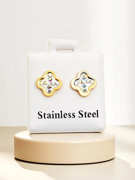 Royalfashion Kolczyki damskie z cyrkoniami