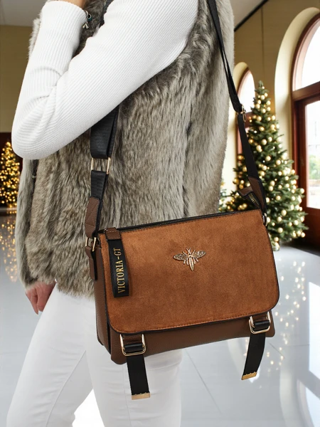 Маленька жіноча сумочка з екошкіри Tessaria