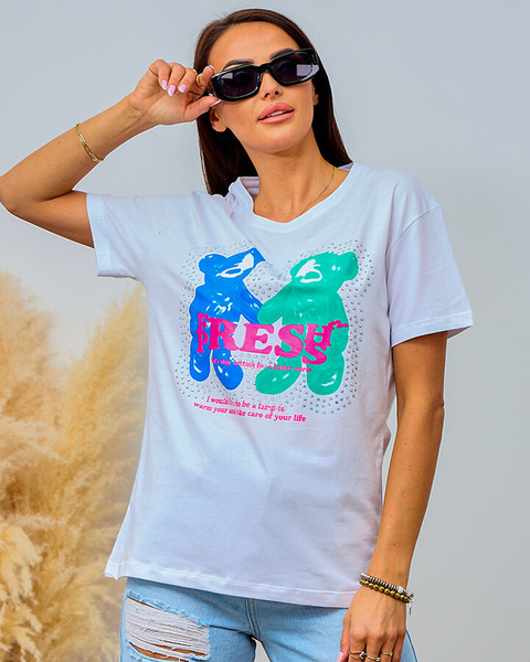 Royalfashion Damski t-shirt z nadrukiem