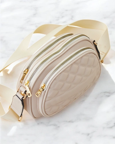 Royalfashion Owalna mała damska torebka z eko skóry