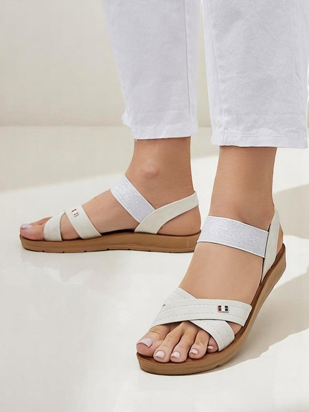 Royalfashion Damskie sandały z gumką Zerefis