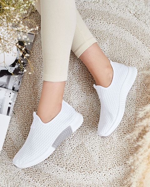 Buty sportowe damskie z materiału Agafia