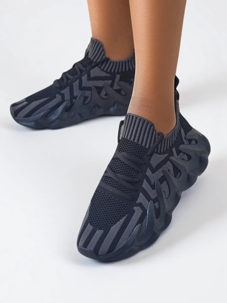 Royalfashion Damskie materiałowe buty sportowe Satrafa