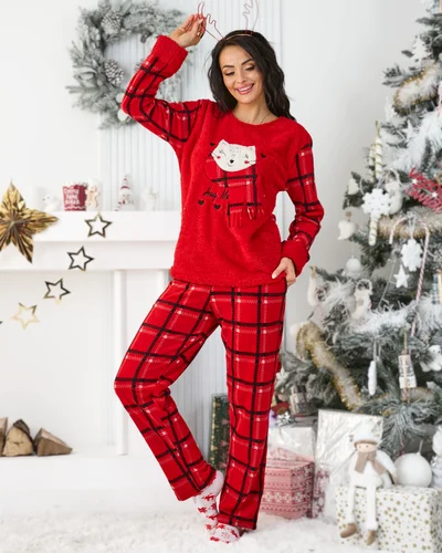 Royalfashion Жіночі піжами в клітинку