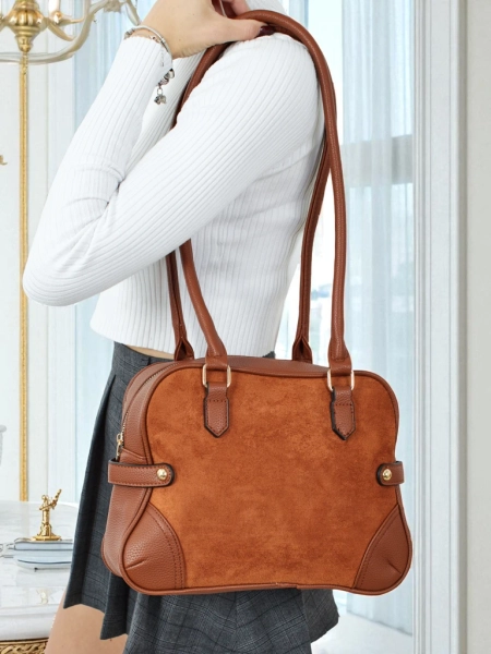 Torebka damska shopper eko skórzana Erelle