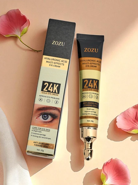 Aurora Hyaluronica 24K Złoty Krem pod Oczy ZOZU Anti-Aging 20ml