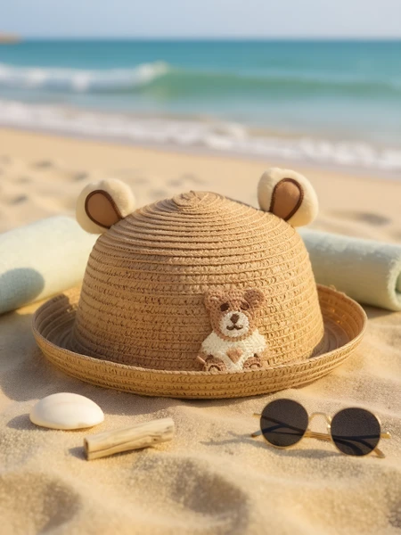 Royalfashion Dziecięcy Kapelusz Sunny Bear Hat