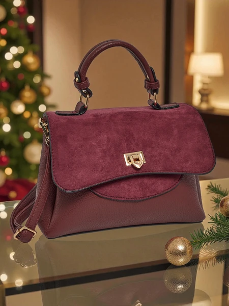 Mała damska torebka z eko skóry Aurella