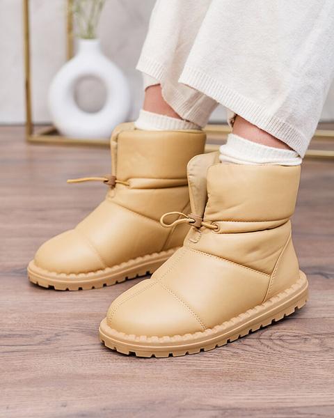 Жіночі снігоступи Royalfashion коричневого кольору Nevonsisia