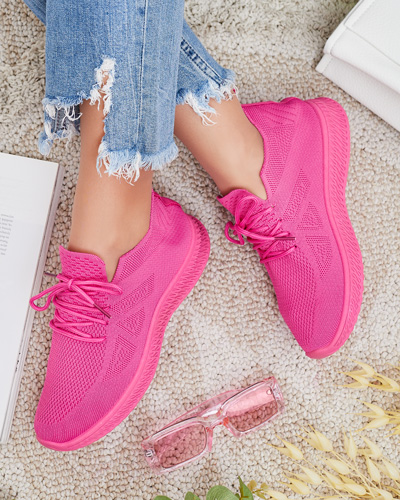 Royalfashion Damskie materiałowe buty sportowe Vobullo