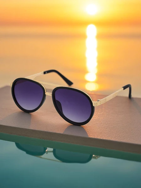 Royalfashion Okulary przeciwsłoneczne w stylu "mucha" Muse