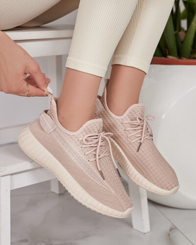 Royalfashion Damskie materiałowe buty sportowe Affema