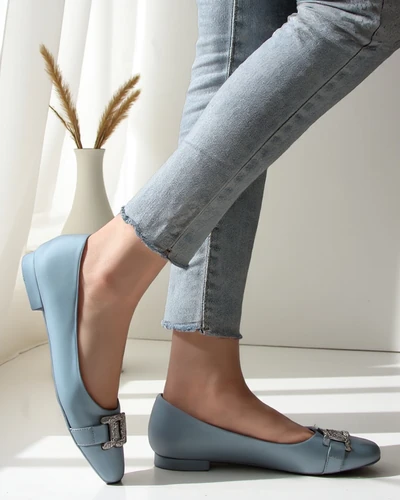 Royalfashion Damskie baleriny z kokardką Frelie