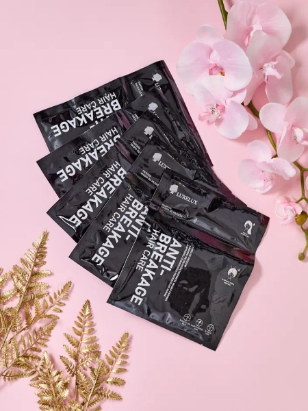 Luxelux maska parowa do włosów o wysokiej zawartości protein plus serum