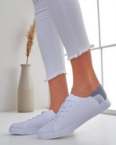 Royalfashion Damskie materiałowe buty sportowe Esellaf