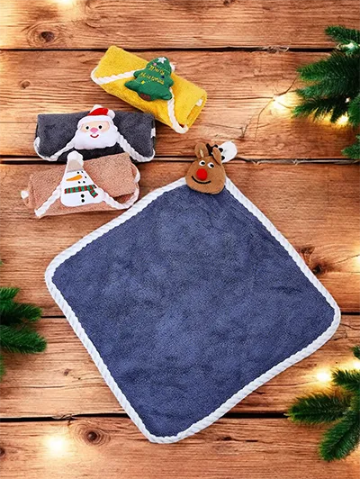 Royalfashion Świąteczny komplet ręczników Happy Xmas