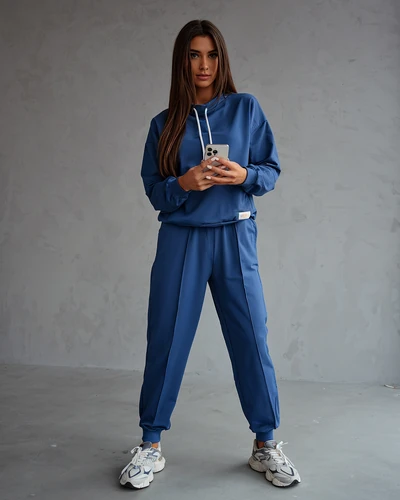 Royalfashion Bawełniany damski komplet casualowy