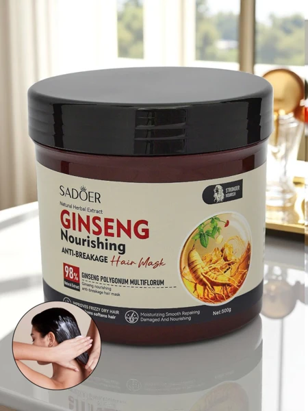 Sadoer Maska do włosów nawilżająca i przeciw łamaniu się włosom