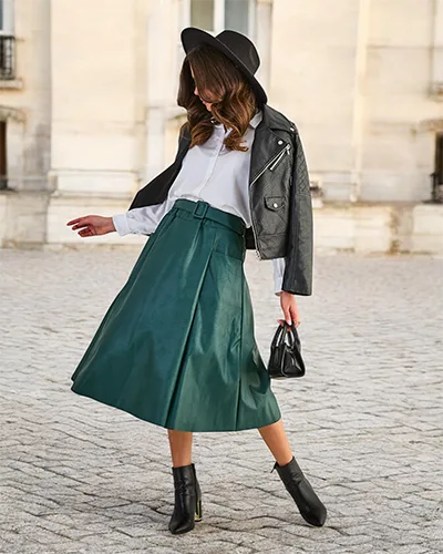 Royalfashion Damska spódnica midi