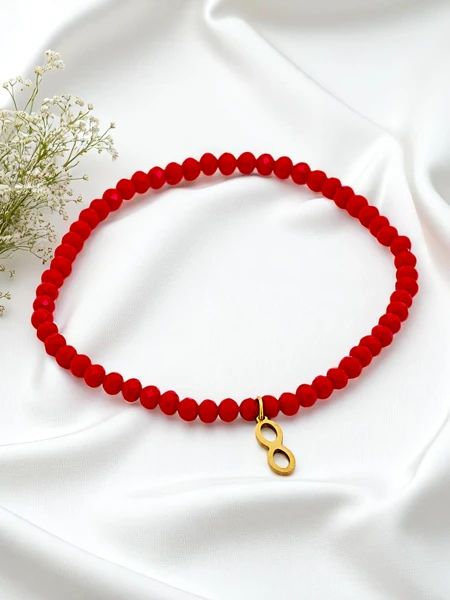 Royalfashion Bransoletka damska z zawieszką nieskończoności