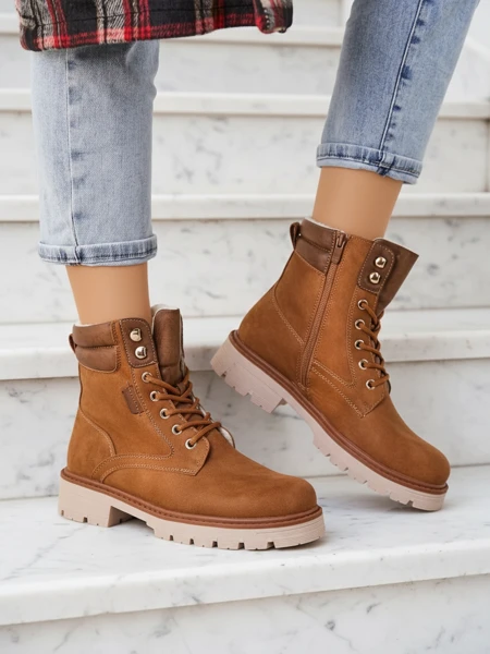 Royalfashion Damskie botki workery Fiemo