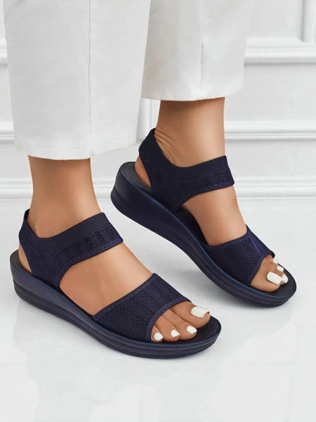 Royalfashion Damskie sandały na grubszej podeszwie Viva Flex II