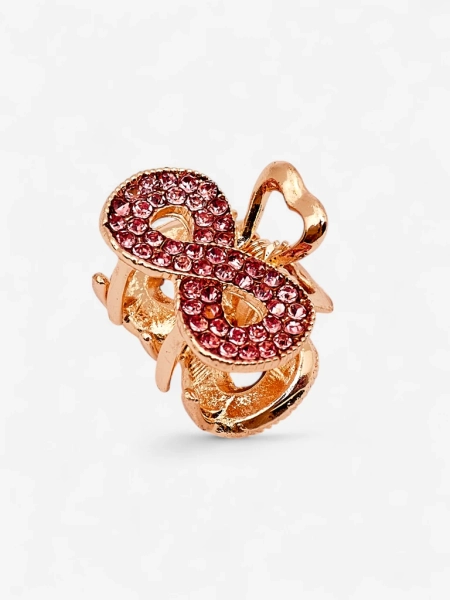 Royalfashion Spinka do włosów z cyrkoniami TwinkleGrip