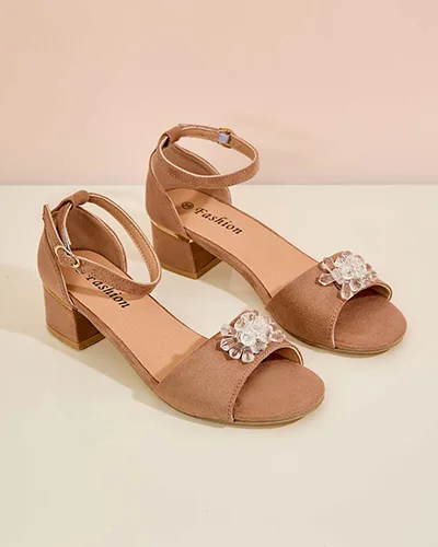 Royalfashion Жіночі босоніжки Voleso зі стразами
