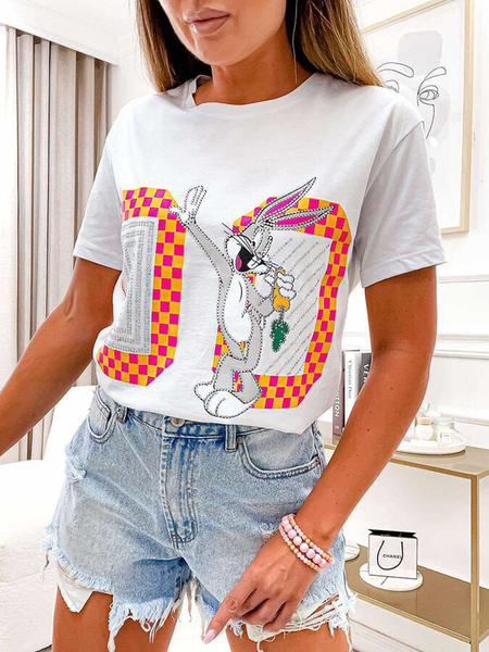 Royalfashion Damski t-shirt z nadrukiem