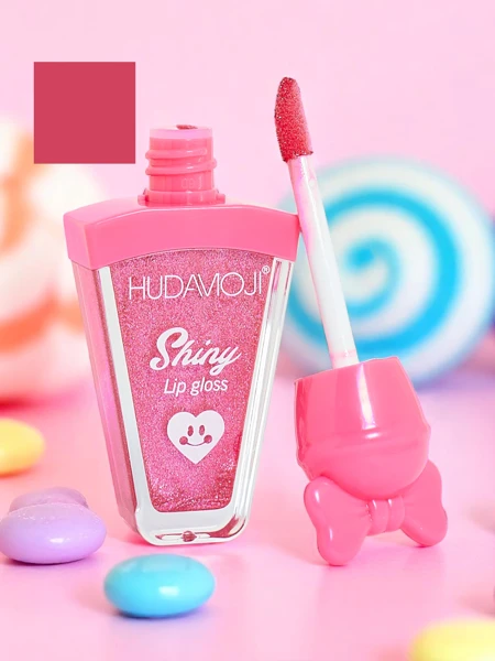 Błyszczyk do ust z brokatem kolor Fuchsia