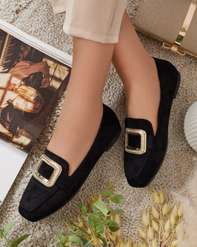 Royalfashion Жіночі мокасини з пряжкою Serbento