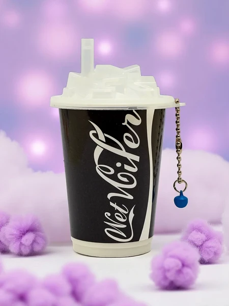 Chusteczki nawilżające w ozdobnym opakowaniu kubeczka z lodem 30szt