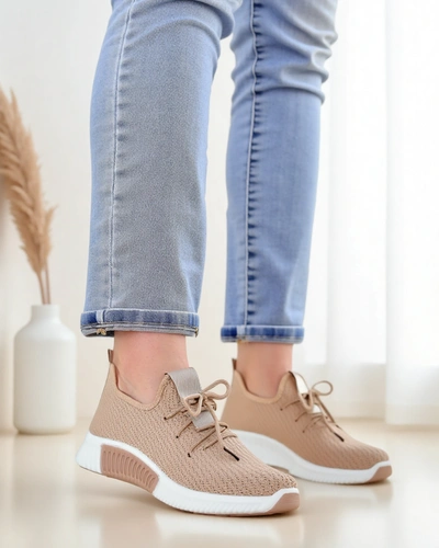 Royalfashion Damskie materiałowe buty sportowe Vobbu