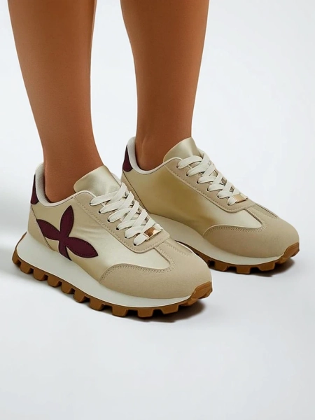 Royalfashion Sportowe sneakersy damskie na grubszej podeszwie Aloqa