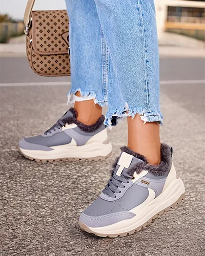 Royalfashion Sneakersy damskie z ociepleniem Zoru