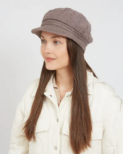 Royalfashion Beret damski z daszkiem