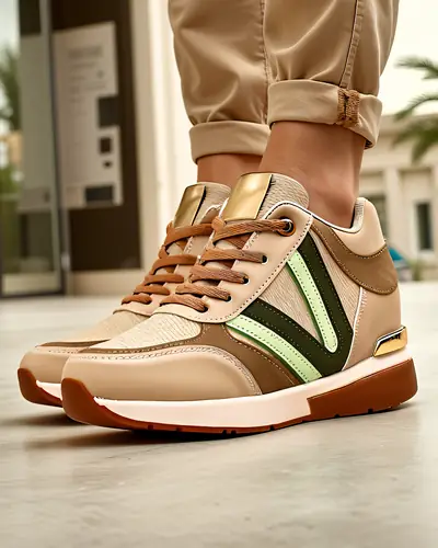 Royalfashion Sportowe buty damskie z ukrytym koturnem Venixxe