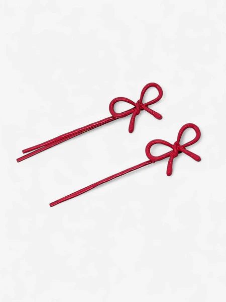 Royalfashion Wsuwki do włosów z kokardką Nerina Fiocco