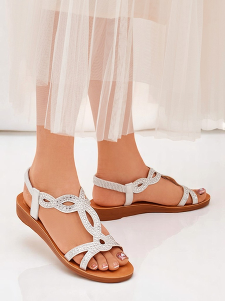 Royalfashion Жіночі сандалі з декоративними ремінцями Lola Grace