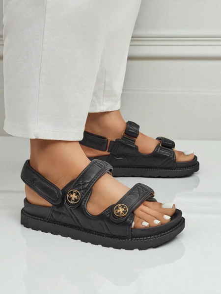 Royalfashion Damskie sandały na grubszej podeszwie Vivere