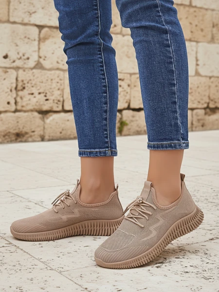 Royalfashion Wsuwane damskie materiałowe buty sportowe Royaletta