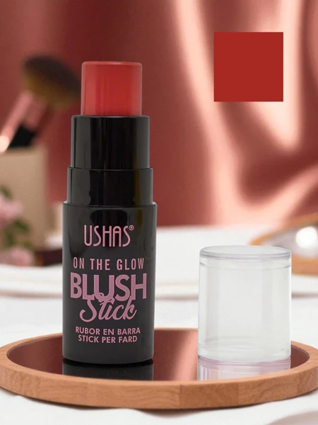 Róż do policzków z gąbeczką kolor Pink Crush