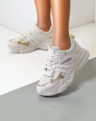 Royalfashion Sportowe sneakersy damskie na grubszej podeszwie Aimo