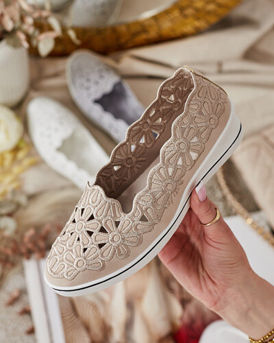 Royalfashion Жіночі напівчеревики на низьких підборах Dellio