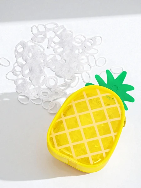 Royalfashion Wielokolorowe gumeczki silikonowe Ananas