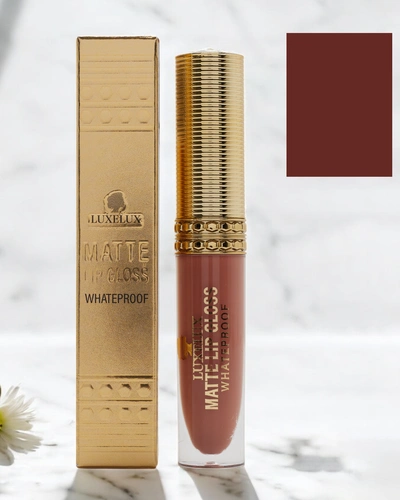 Luxelux Matowy błyszczyk do ust kolor Peach 01 4,5g