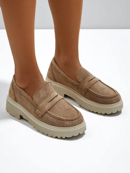 Royalfashion Damskie mokasyny eko zamszowe Dunes