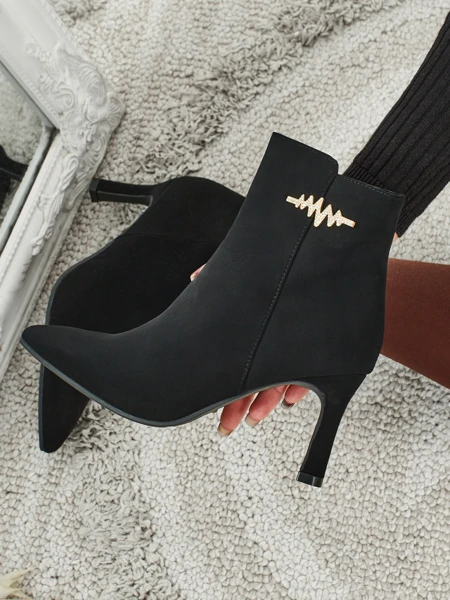 Damskie botki na szpilce Meloria